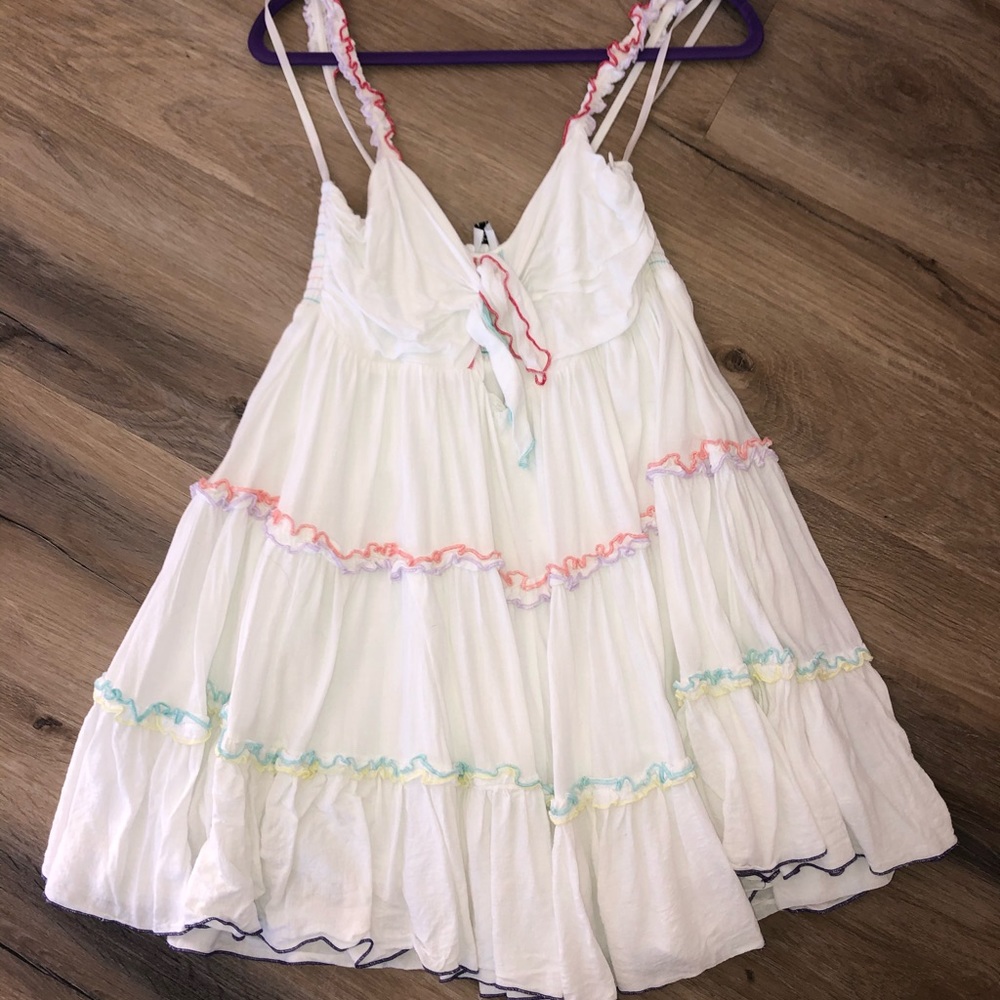 White babydoll dress